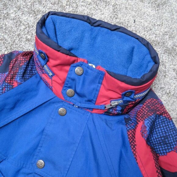 Vintage Fila Ski Team Italia Thermore Men Size M Retro‎ Snow Jacket Sportswear - Picture 2 of 7